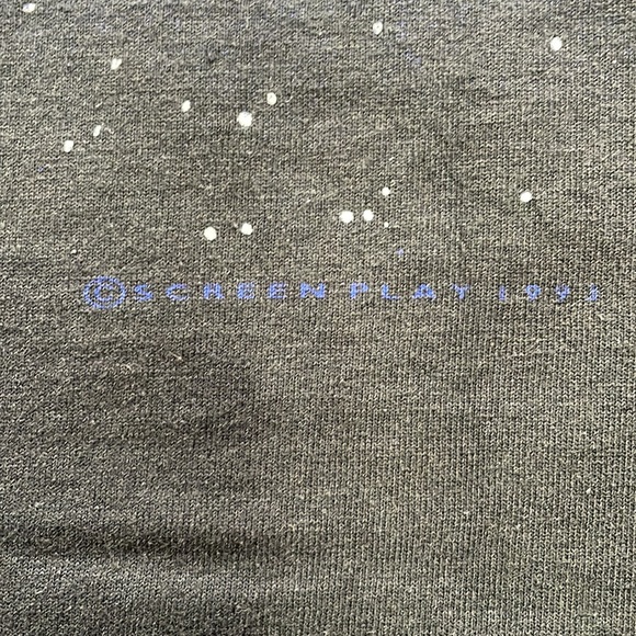 Vintage 1993 Single Stitch Mark Collie Double Sided Band T - Picture 3 of 5